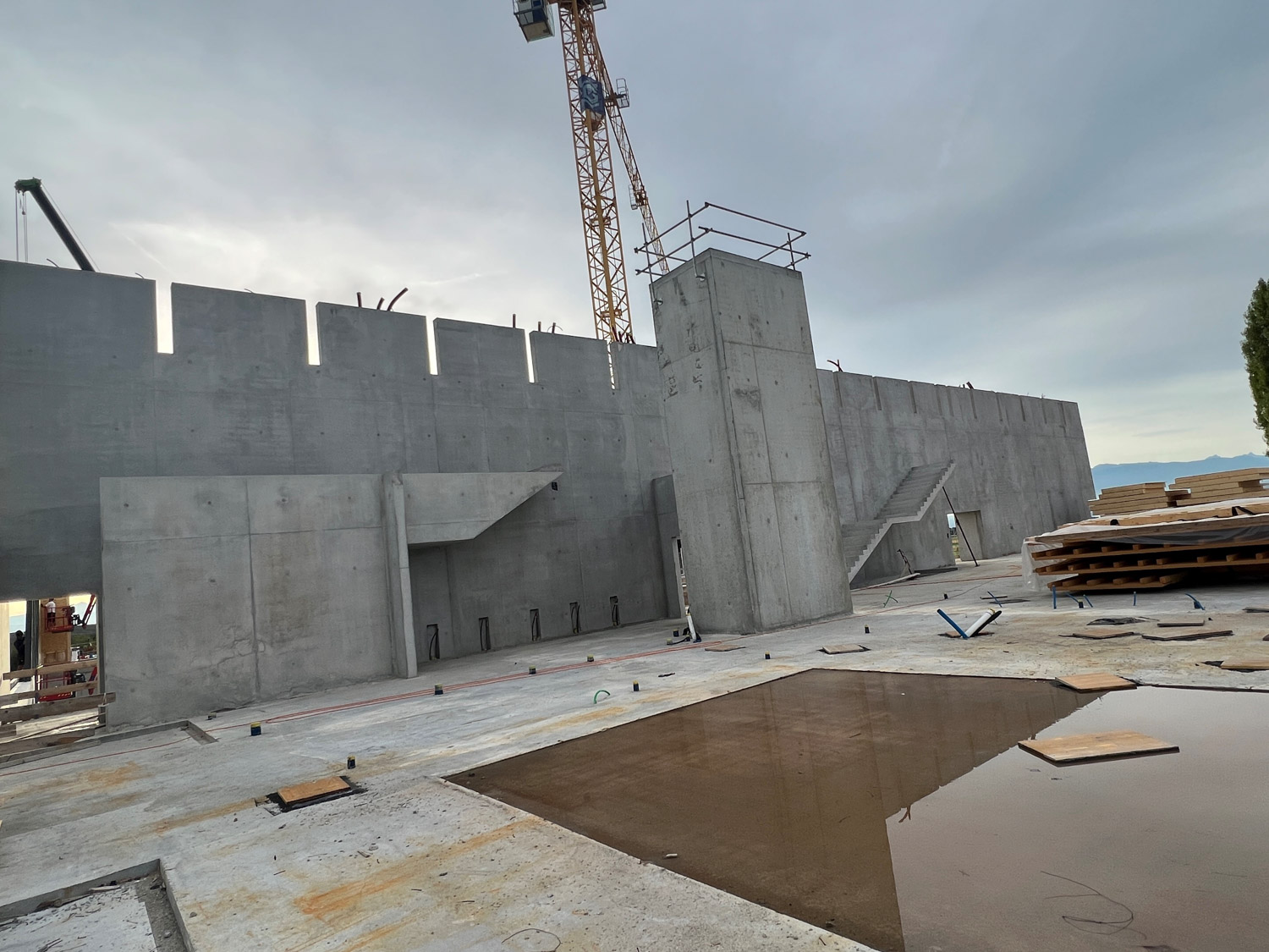 Pittet Construction realisations etoy construction salle de gym 3