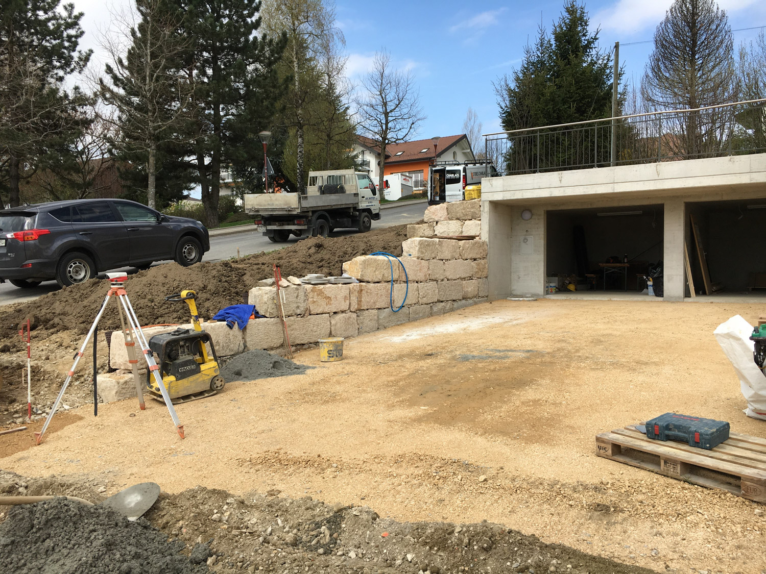 Pittet Construction realisations travaux amenagements exterieurs 1